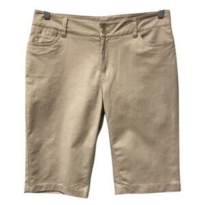 Focus Lifestyle Pants Womens 10 Petite Capri Beige Altered